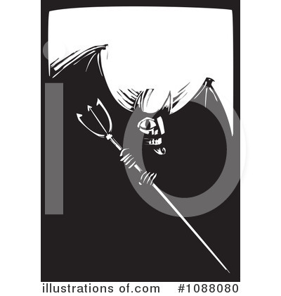 Royalty-Free (RF) Devil Clipart Illustration by xunantunich - Stock Sample #1088080