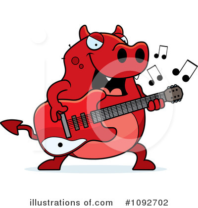 Royalty-Free (RF) Devil Clipart Illustration by Cory Thoman - Stock Sample #1092702