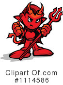 Devil Clipart #1114586 by Chromaco
