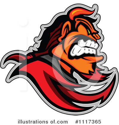 Royalty-Free (RF) Devil Clipart Illustration by Chromaco - Stock Sample #1117365
