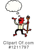 Devil Clipart #1211797 by lineartestpilot
