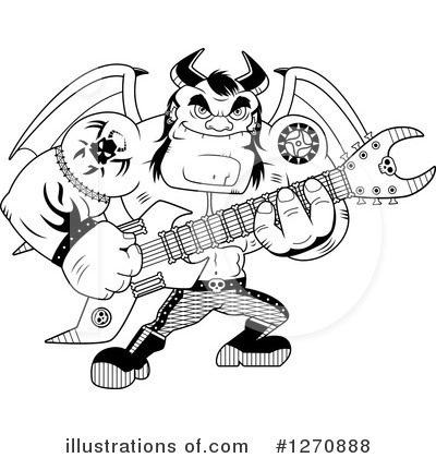 Royalty-Free (RF) Devil Clipart Illustration by Cory Thoman - Stock Sample #1270888