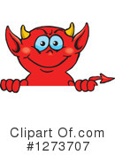Devil Clipart #1273707 by Dennis Holmes Designs