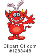 Devil Clipart #1283448 by Dennis Holmes Designs