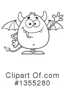 Devil Clipart #1355280 by Hit Toon