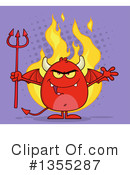 Devil Clipart #1355287 by Hit Toon