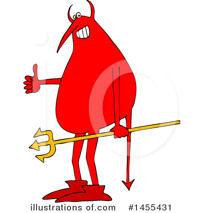 Royalty-Free (RF) Devil Clipart Illustration by djart - Stock Sample #1455431