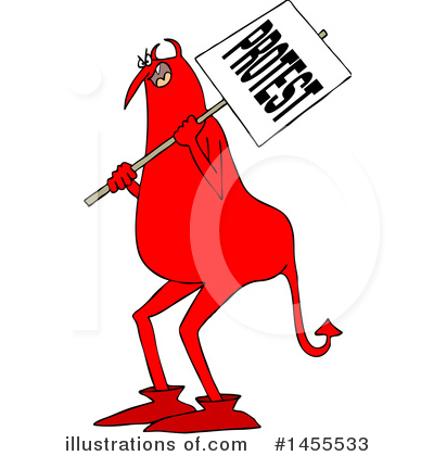 Royalty-Free (RF) Devil Clipart Illustration by djart - Stock Sample #1455533