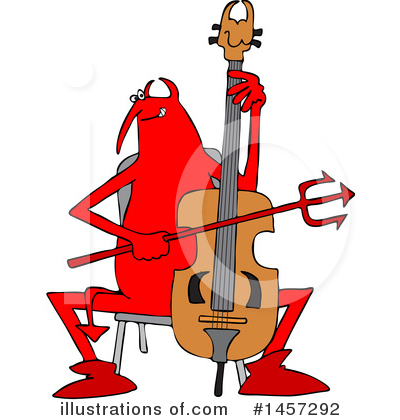 Royalty-Free (RF) Devil Clipart Illustration by djart - Stock Sample #1457292