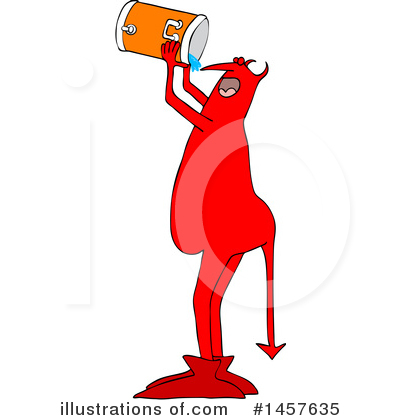 Thirsty Clipart #1457635 by djart