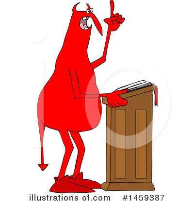 Royalty-Free (RF) Devil Clipart Illustration by djart - Stock Sample #1459387
