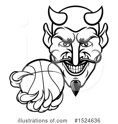 Royalty-Free (RF) Devil Clipart Illustration by AtStockIllustration - Stock Sample #1524636