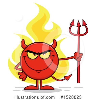Royalty-Free (RF) Devil Clipart Illustration by Hit Toon - Stock Sample #1528825