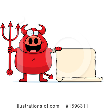 Royalty-Free (RF) Devil Clipart Illustration by Cory Thoman - Stock Sample #1596311