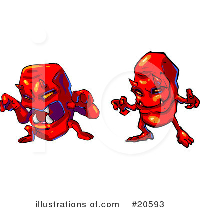 Royalty-Free (RF) Devil Clipart Illustration by Tonis Pan - Stock Sample #20593