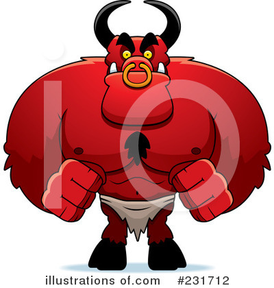 Royalty-Free (RF) Devil Clipart Illustration by Cory Thoman - Stock Sample #231712