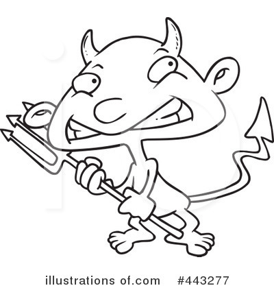 Devil Clipart #443277 by toonaday