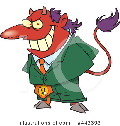 Devil Clipart #443393 by toonaday