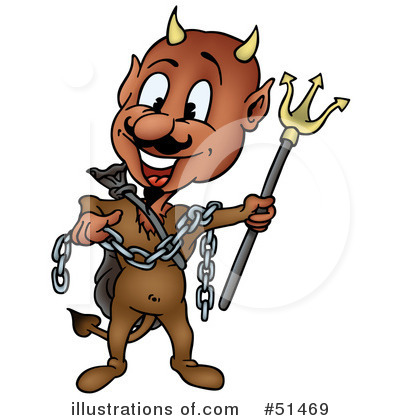 Royalty-Free (RF) Devil Clipart Illustration by dero - Stock Sample #51469