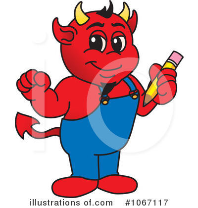 Devil Mascot Clipart #1067117 by Toons4Biz