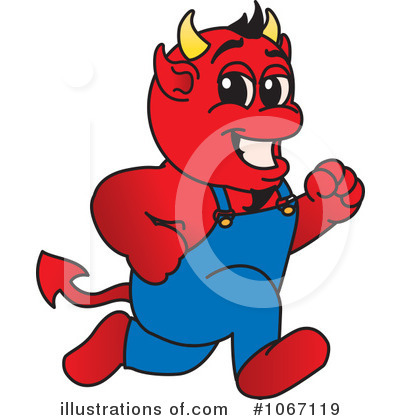 Devil Mascot Clipart #1067119 by Toons4Biz