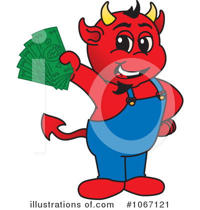 Devil Mascot Clipart #1067121 by Toons4Biz