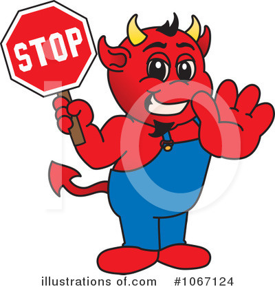 Devil Mascot Clipart #1067124 by Toons4Biz