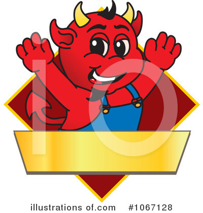 Devil Mascot Clipart #1067128 by Toons4Biz