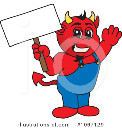 Devil Mascot Clipart #1067129 by Toons4Biz