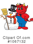 Devil Mascot Clipart #1067132 by Mascot Junction