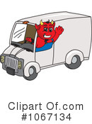 Devil Mascot Clipart #1067134 by Mascot Junction