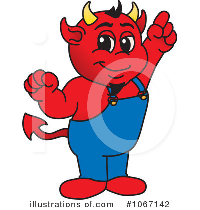 Devil Mascot Clipart #1067142 by Toons4Biz