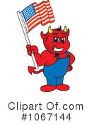 Devil Mascot Clipart #1067144 by Mascot Junction