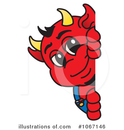 Devil Mascot Clipart #1067146 by Toons4Biz