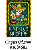 Dia De Los Muertos Clipart #1684581 by Vector Tradition SM