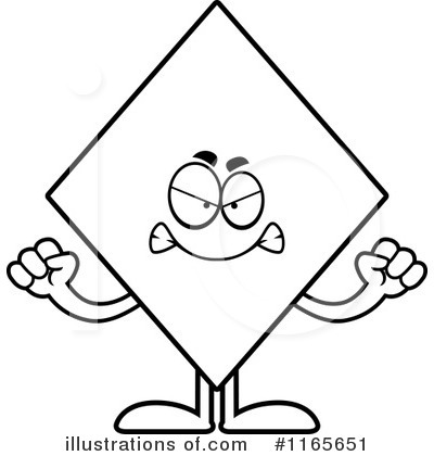 Playing Card Suit Clipart #1165651 by Cory Thoman