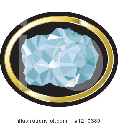 Royalty-Free (RF) Diamond Clipart Illustration by Lal Perera - Stock Sample #1210385