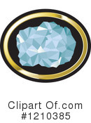 Diamond Clipart #1210385 by Lal Perera
