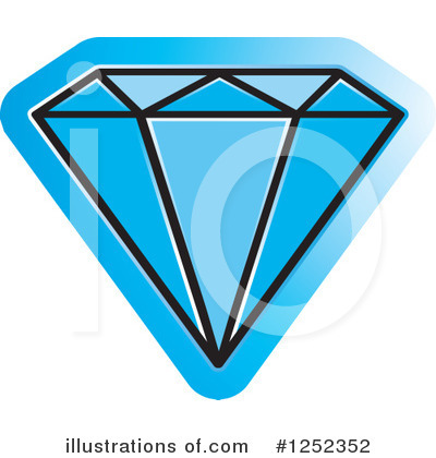 Royalty-Free (RF) Diamond Clipart Illustration by Lal Perera - Stock Sample #1252352