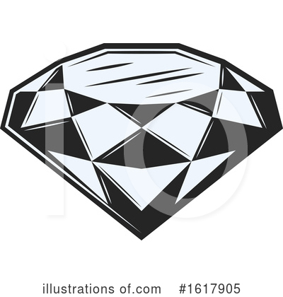 Royalty-Free (RF) Diamond Clipart Illustration by Vector Tradition SM - Stock Sample #1617905