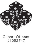 Dice Clipart #1052747 by Lal Perera