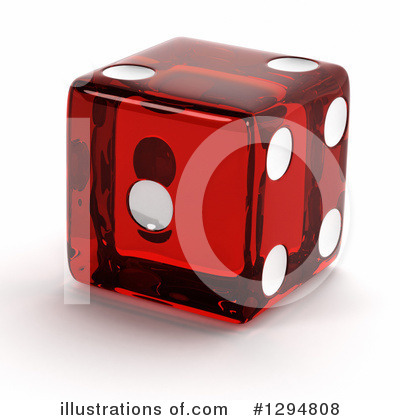 Royalty-Free (RF) Dice Clipart Illustration by stockillustrations - Stock Sample #1294808