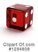Dice Clipart #1294808 by stockillustrations