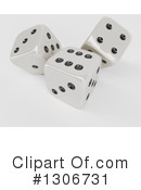 Dice Clipart #1306731 by KJ Pargeter