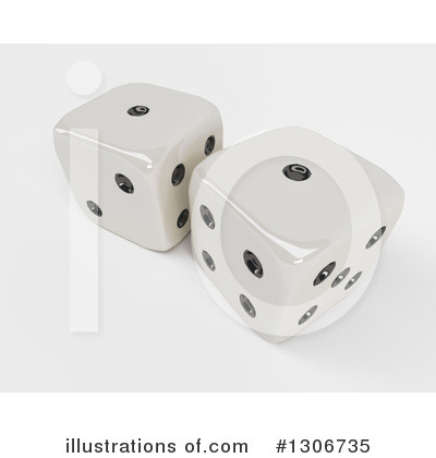 Royalty-Free (RF) Dice Clipart Illustration by KJ Pargeter - Stock Sample #1306735