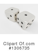 Dice Clipart #1306735 by KJ Pargeter
