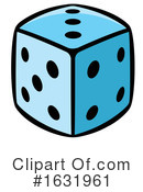 Dice Clipart #1631961 by Lal Perera
