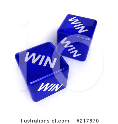Royalty-Free (RF) Dice Clipart Illustration by stockillustrations - Stock Sample #217870