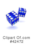 Dice Clipart #42472 by stockillustrations