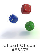 Dice Clipart #86376 by Mopic
